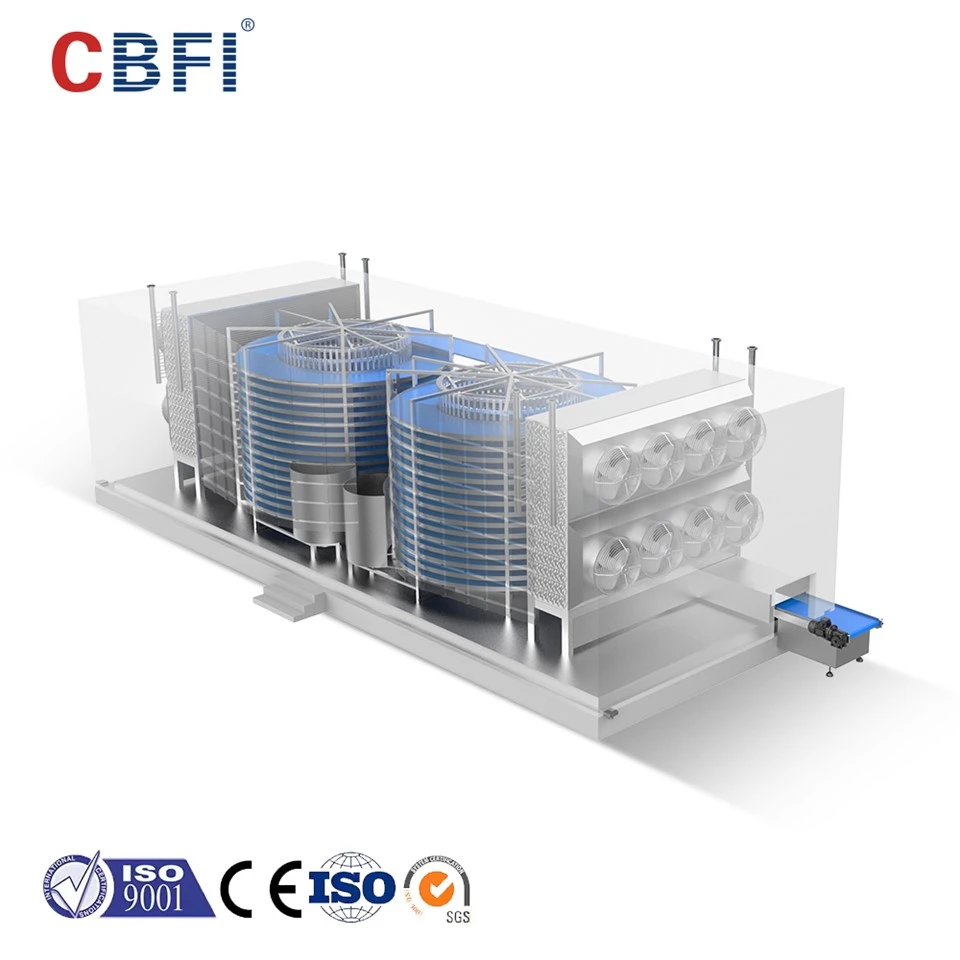 CBFI 冷凍パン用スパイラルフリーザー