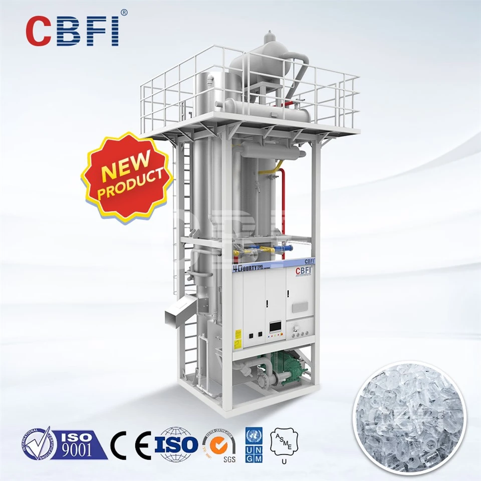 CBFI チューブ製氷機: 多彩な用途と優れたエネルギー効率で製氷の新時代をリード