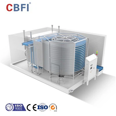 CBFI (Icesource) スパイラル冷凍機: 食品加工業界向けの効率的な冷凍ソリューション